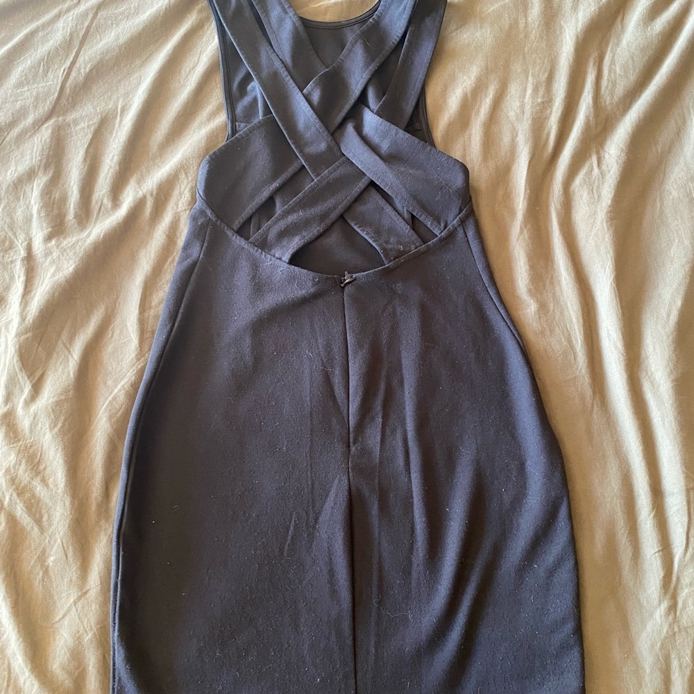 Tobi bodycon black dress
